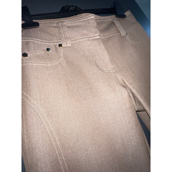 Cache Contour Collection Capri Pants – Tan/Brown – Size 2 – NWOT - Picture 4 of 12